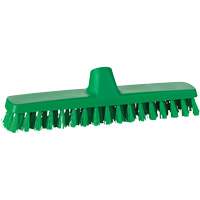 Brosse &agrave; r&eacute;curer ColorCore pour murs, Soies Ferme, Longueur de 12", Vert OSI Industrial Sales