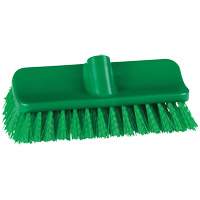 Brosse &agrave; angle double ColorCore pour surfaces hautes et basses, Soies Ferme, Longueur de 10", Vert OSI Industrial Sales