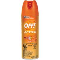 OFF! Active&reg; Insect Repellent, 15% DEET, Aerosol, 170 g OSI Industrial Sales