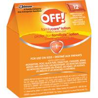 OFF! FamilyCare&reg; Insect Repellent, 7.5% DEET, Lotion, 6 g OSI Industrial Sales