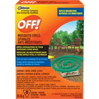 OFF! Mosquito Repellent Coils, DEET Free, Coil, 84.56 g OSI Industrial Sales