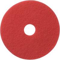 Floor Pads, 12", Buffing, Red OSI Industrial Sales