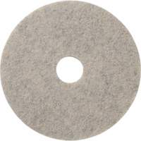 Combo Floor Pads, 19", Buffing/Burnishing, Beige OSI Industrial Sales