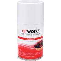 AirWorks&reg; Metered Air Fresheners, Fruit Basket, Aerosol Can OSI Industrial Sales