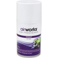 AirWorks&reg; Metered Air Fresheners, Vineyard, Aerosol Can OSI Industrial Sales