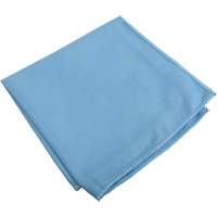 Chiffons sp&eacute;cialis&eacute;s pour vitres et miroirs, Microfibre, Bleu OSI Industrial Sales