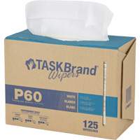 Chiffons de premi&egrave;re qualit&eacute; P60 TaskBrand, Tout usage, 16-3/4" lo x 8-1/4" la OSI Industrial Sales