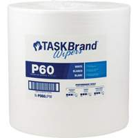Chiffons de premi&egrave;re qualit&eacute; P60 TaskBrand, Tout usage, 13" lo x 12" la OSI Industrial Sales