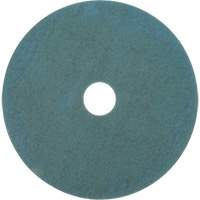 Floor Pad, 17", Burnishing, Aqua OSI Industrial Sales