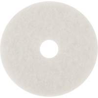 Floor Pad, 10", Buffing/Cleaning/Polish, White OSI Industrial Sales