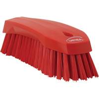 Grande brosse &agrave; main oblique, Soies Ferme, Longueur de 8", Rouge OSI Industrial Sales