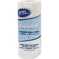 Snow Soft Premium Kitchen Towels, 2 Ply, 85 Sheets/Roll, 8" W, 11" L OSI Industrial Sales