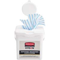 Seau de chargement pour chiffons microfibres, Blanc OSI Industrial Sales