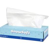 Snow Soft Premium Facial Tissue, 2 Ply, 7.4" L x 8.4" W, 100 Sheets/Box OSI Industrial Sales