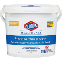 Healthcare&reg; Disinfecting Bleach Wipes, 110 Count OSI Industrial Sales