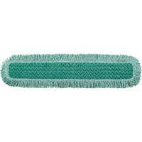 Hygen Fringed Dust Pad, Hook and Loop Style, Microfibre, 40" L x 9" W OSI Industrial Sales
