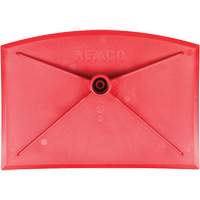 T&ecirc;te de binette pour service alimentaire, Rouge, 8" la x 11-1/4" lo OSI Industrial Sales