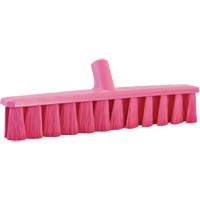 UST Soft Push Broom, Fine Bristles, 15-1/4", Polyester, Pink OSI Industrial Sales