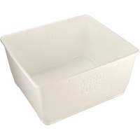 Bac Aero-Tote avec vidange, Plastique, Blanc OSI Industrial Sales
