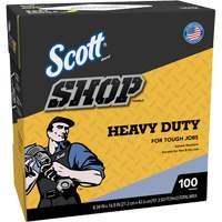 Shop Towels, Heavy-Duty, 16-4/5" L x 8-1/3" W OSI Industrial Sales