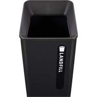 Bac d'ordures destin&eacute;s &agrave; l'enfouissement Sustain, Plastique/Acier, 23 gal. US OSI Industrial Sales