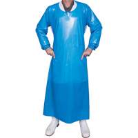 Top Dog 6 Mil. Gown, Large, Blue, Polyurethane OSI Industrial Sales