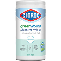 GreenWorks Cleaning Wipes, 75 Wipes OSI Industrial Sales