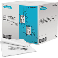 Serviettes de table Pro Signature, 1 pli, 15" x 15" OSI Industrial Sales