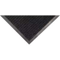 Tapis &agrave; nervures doubles, Essuie-pieds/grattoir, 3' x 5' x 1/4", Charbon OSI Industrial Sales