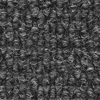Tapis dentr&eacute;e Supreme Knob, Essuie-pieds/grattoir, 3-1/2' x 6' x 7/16", Charbon OSI Industrial Sales