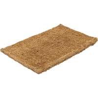 Indoor/Outdoor Coco Mat, Scraper, 1-1/2' x 2-1/2' x 1-3/8", Natural OSI Industrial Sales