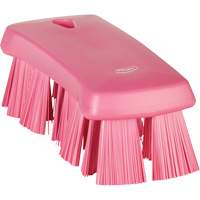 UST Hand Brush, Stiff Bristles, 6-9/10" Long, Pink OSI Industrial Sales