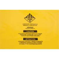 Hazardous Waste Liners, Asbestos, 40" L x 35" W, 3 mils OSI Industrial Sales