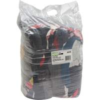 Recycled Material Wiping Rags, Fleece, Mix Colours, 25 lbs. OSI Industrial Sales