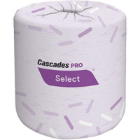 Pro Select&reg; Bathroom Tissue, 2 Ply, 420 Sheets/Roll, White OSI Industrial Sales