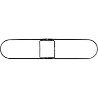 Cadre pour vadrouille &agrave; &eacute;pousseter Clipper, 36", M&eacute;tal OSI Industrial Sales