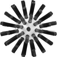 Brosse de nettoyage, Soies Ferme, Longueur de 5-7/10", Noir OSI Industrial Sales