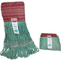 Wide-Band Mop Head, Antimicrobial/Floor Finishing/Specialty, Cotton/Rayon/Synthetic, Loop Style OSI Industrial Sales