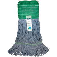 Wide-Band Mop Head, Antimicrobial/Floor Finishing/Specialty, Cotton/Rayon/Synthetic, Loop Style OSI Industrial Sales