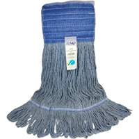 Wide-Band Mop Head, Antimicrobial/Floor Finishing/Specialty, Cotton/Rayon/Synthetic, Loop Style OSI Industrial Sales