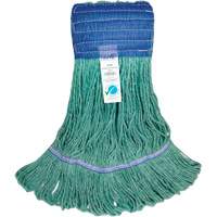 Wide-Band Mop Head, Antimicrobial/Floor Finishing/Specialty, Cotton/Rayon/Synthetic, Loop Style OSI Industrial Sales