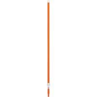 Manche, Balai/Brosse/Vadrouille &agrave; &eacute;pousseter/Support &agrave; tampon/Grattoir/Raclette/Vadrouille humide, Orange, T&eacute;lescopique, 62" - 109-2/5" lo OSI Industrial Sales