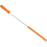 Tube Brush, Stiff Bristles, 19-7/10" Long, Orange OSI Industrial Sales