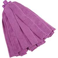 Socket Mop, Purpole, Microfibre, Cut Style OSI Industrial Sales