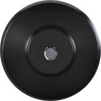 HyDrive Round Drill Brush, Extra Stiff Bristles, 3-1/10" Long, Black OSI Industrial Sales