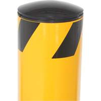 Bollard, Steel, 42" H x 5-1/2" W, Yellow OSI Industrial Sales