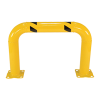 Garde-corps &agrave; profil &eacute;lev&eacute; pour machines, 3' la x 2' h, Jaune OSI Industrial Sales