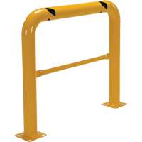Garde-corps &agrave; profil &eacute;lev&eacute; pour machines, 4' la x 3,5' h, Jaune OSI Industrial Sales