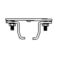 Ceiling Mount Curtain Partition Track Splicer OSI Industrial Sales