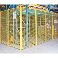 Wire Mesh Partition Components - Universal Posts, 10-1/4' H OSI Industrial Sales